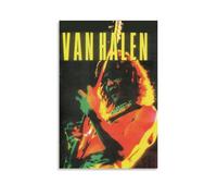 RWEWQRHG Van Halen Poster Modern Art Painting Aesthetics Canvas Cover Wall Art Poster 20x30inch(50x75cm) Unframe-style