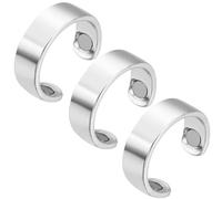 RWGKBDB Anti Snoring Devices, Magnetic Anti-Snoring Ring, Stainless Steel Magnetic Ring, Finger Anti-Snoring Ring, Suitable for Everyone