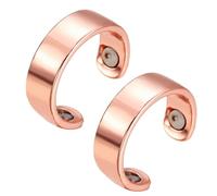 RWGKBDB Anti Snoring Devices, Magnetic Anti-Snoring Ring, Stainless Steel Magnetic Ring, Finger Anti-Snoring Ring, Suitable for Everyone