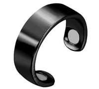 RWGKBDB Anti Snoring Devices, Magnetic Anti-Snoring Ring, Stainless Steel Magnetic Ring, Finger Anti-Snoring Ring, Suitable for Everyone