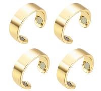 RWGKBDB Anti Snoring Devices, Magnetic Anti-Snoring Ring, Stainless Steel Magnetic Ring, Finger Anti-Snoring Ring, Suitable for Everyone