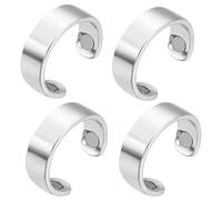 RWGKBDB Anti Snoring Devices, Magnetic Anti-Snoring Ring, Stainless Steel Magnetic Ring, Finger Anti-Snoring Ring, Suitable for Everyone