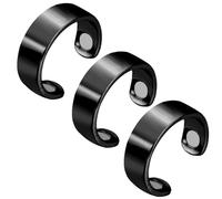 RWGKBDB Anti Snoring Devices, Magnetic Anti-Snoring Ring, Stainless Steel Magnetic Ring, Finger Anti-Snoring Ring, Suitable for Everyone