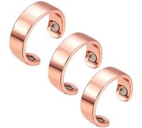 RWGKBDB Anti Snoring Devices, Magnetic Anti-Snoring Ring, Stainless Steel Magnetic Ring, Finger Anti-Snoring Ring, Suitable for Everyone