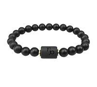 RWGSNB Constellation Bracelet Natural Black Agate Zodiac Gemstone Bracelet Protection 12 Star Sign Horoscope Beads Stones Bangles Birthday Gifts for Women Men Capricorn