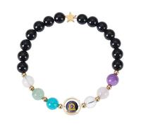 RWGSNB Personalized Zodiac Bracelet for Women 6 Mm Natural Stone Bracelet Stretch Rope Beaded Gemstone Bangles Reiki Healing Crystal Jewelry Unique Birthday Gifts Libra