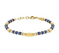 RWGSNB Women Stone Bracelets 4 Mm Lapis Lazuli Bracelet For Men Natural Stone Bangles Adjustable Gold Lobster Clasp Trendy Womens Beaded Gemstone Bangles Reiki Yoga Healing Crystal Jewelry Gifts