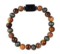 RWGSNB Zodiac Sign Constellation Gemstone Bracelet Personalized Natural Tiger Eye Stones Bracelet Spirit Beaded Protection Crystal Bangles Blessing Birthday Gifts Libra