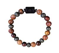 RWGSNB Zodiac Sign Constellation Gemstone Bracelet Personalized Natural Tiger Eye Stones Bracelet Spirit Beaded Protection Crystal Bangles Blessing Birthday Gifts Taurus