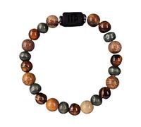 RWGSNB Zodiac Sign Constellation Gemstone Bracelet Personalized Natural Tiger Eye Stones Bracelet Spirit Beaded Protection Crystal Bangles Blessing Birthday Gifts Virgo