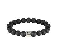 RWGSNB Zodiac Sign Constellation Gemstone Bracelet Premium Natural Lava Stone Beads Bracelet Protection Crystal Bangles Jewellery Birthday Gifts for Women Men Libra