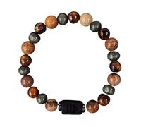 RWGSNB Zodiac Sign Natural Stone Bracelet 12 Constellation 8Mm Beads Gemstone Bracelet Protection Crystal Bangles Lucky Charm Birthday Gifts for Men Women Virgo