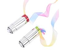 Rwigeboo 2Pcs Pocket Staff, Stretchable Extendable Magics Stick Portable Compact Mini Trick Prop for Professional Magician Stage Performance Pocket Staff