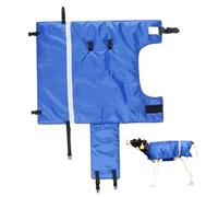 Rwigeboo Calf Goat Blanket Thickened Adjustable Livestock Shelter Moisture-Proof & Cold-Resistant Calf Blankets for Winter Waterproof Reduce Illness