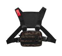 Rwigeboo Chest pocket radio walkie chest bag harness pocket pack for outdoor sport jogging trainning fitness Bag