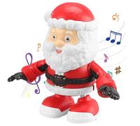 Rwigeboo Dancing Santa with Music and Lights Interactive Twerking Santa with Agile Dance Moves Easy Setup Electric Moving Christmas Toys for KidsDancing
