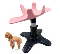 Rwigeboo Dog Grooming Stand Adjustable Height Rotatable Dog Stand for Grooming, Rubber Pet Support Holder for Bathing Trimming Breeding