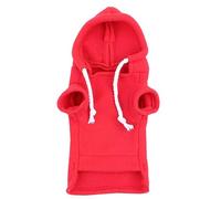 Rwigeboo Ferret Clothes, Christmas Pet Costumes Red Hoodie for Ferrets and Small Animals - Soft, Hand Washable, Cozy Fit - Festive Pet Apparel Ferret Clothes