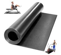 Rwigeboo Treadmill Mat for Carpet Floors, Shock-Absorbing Anti-Slip Stationary Bike Mat, PVC Floor Protector Pad for Exercise Equipment, Home and Gym Use for Exercise Equipment