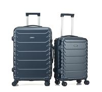 RWM Suitcase 2 Piece Medium 24"+Large 28" Hard Shell PC Lightweight | Luggage Set Check In with 360° Spinner Wheels, Reinforced zipper, Adjustable Telescopic Handle, 3 Digit Combination Lock
