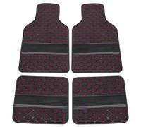 RWQZEOJO 4 Pieces Car Floor Mats, For Seat Arosa Hatchback(6H) 1997-2004 Water Proof Car Carpet Full Coverage Car Floor Mats Durable Floor Protection Floor Mat Set,F