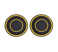 RWQZEOJO Car Cup Coasters,For Seat Arona 2017-2023 Shockproof Anti Slip Cup Mats Cup Holder Car Drink Holder Pads Car Cup Holder Mat Interior Accessories,E