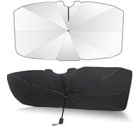 RWQZEOJO Car Windscreen Sun Shade, For MG ZS 2020-2025 Foldable UV Block Sun Shade Umbrella Block Windshield Sunshade Front Windscreen Protector