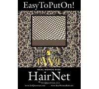 RWR No Knot Equestrian Hair Net (Medium Brown)