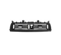 RWRAPS Car Air Vent For BMW For 5 Series F10 F11 Car Front Row Center Left Right Rear Side Air Conditioner Air Vent Grille A C Wind Outlet Panel Cover Car A/C Panel Grille(Middle With Chrome)