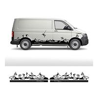 RWRAPS Car Body Side Stickers Camper Van Graphics Vinyl Decals,Fit for VW Transporter T3 T4 T5 T6 Accessories