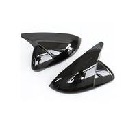 RWRAPS Car Side Mirror Cover For VW For Golf MK7 7.5 For GTI 7 7R Carbon Bright Black Cover Car Accessory 2PCS Mirror Covers Caps RearView Mirror Case Cover Rear Mirror Caps(Bright Black)