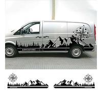 RWRAPS Car Stickers Camper Van Motorhome Graphics Vinyl Decals,Fit for Mercedes Benz Vito V Class Viano W447 W639 W638