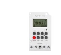RWRAPS Digital Electronic Lighting Timer Switch KG316S High Load 25A 220V 12V DC Weekly Timer 1 Second Interval Power Direct Output (Size : 220V)