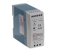 RWRAPS MDR-60 60W Single Output 5V 12V 15V 24V Din Rail Switching Power Supply AC/DC (Size : 12V)