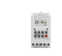 RWRAPS MS316B 200-240VAC 25A 68ON Programmable Din Rail Digital Timer Switch School Bell Time Controller (Color : A)