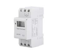 RWRAPS THC15A AHC15A 12V 24V 110V 220V DIN RAIL DIGITAL PROGRAMMABLE Weekly Timer Switch Repeat Programs Time Relay Control Timer (Color : AHC15A, Size : 20ON 20OFF_220V)