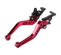 RWRPQEDEXM Clutch Brake Levers Universal CNC Aluminum Dual Disc Brake Clutch Levers 1 Pair Replacement Handles for 125cc Motorcycle Brake Clutch