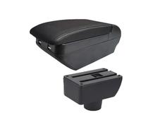 RWRPQEDEXM For Geely For MK GC6 Car Armrest Box Central Storage Box King Kong Retrofit With USB Accessories Center Console Armrest(H black line 4USB)