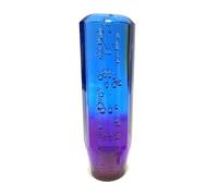 RWRPQEDEXM Shifter Lever Stick 10/15/20cm Blue Purple Car Shift Knob Crystal Transparent Gear Shift Knob Universal Manual Automatic Shift Knob(15cm)