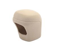 RWRPQEDEXM Shifter Lever Stick 1PC for Camry Car Gear Lever Cover Shift Car Manual Gear Round Silicone Automatic Gear Grip Knobs Interior Decoration(Beige)