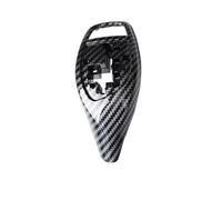 RWRPQEDEXM Shifter Lever Stick for 3 Series F30 F31 GT F34 F35 2013 2014 2015 2016 2017 Gloss Carbon Fiber Black Car Gear Knob Shift Lever Cover(Carbon Fiber)