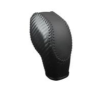 RWRPQEDEXM Shifter Lever Stick for Edge 2013-2018 Hand-Sewn Car Leather Carbon Fiber Color Gear Shift Knob Cover Handbrake Cover(Color4 for Gear)