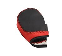 RWRPQEDEXM Shifter Lever Stick for Koleos for Talisman for Megane for Captur for Clio for Scenic for Kadjar Leather Car at Gear Shift Knob Cover(Red)