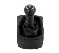 RWRPQEDEXM Shifter Lever Stick for Seat for Ibiza 2002-2008 5/6 Speed Car-Styling Gear Stick Shift Knob Leather Boot Car Accessories(5 Speed)