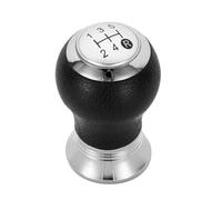 RWRPQEDEXM Shifter Lever Stick for Yaris for Auris 2005 2006 2007 2008 2009 2010 Car Gear Shift Knob Stick Head Lever Handle Accessories(Silver 5 Speed)