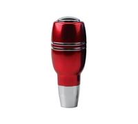 RWRPQEDEXM Shifter Lever Stick Universal Car Gear Knob Aluminum with Button Shift Automatic Shifter Styling Auto Interior Accessories(Red)