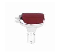 RWRPQEDEXM Shifter Lever Stick Universal Leather Aluminium Gear Shift Knob at Automatic Gear Shift Head for Most Car Shifter Decorations Accessories(Type E)