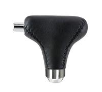 RWRPQEDEXM Shifter Lever Stick Universal PU Black Left Hand Drive Automatic Car Gear Shift Knob Gear Lever Stick Shifter Handle with Button