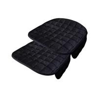 RWRPQEDEXM Universal Car Seat Cover For Sedan Suv Skin-Friendly Plush Soft Automotive Seat Cushion Anti Slip Auto Seat Protector Seat Covers Full Set(Black Front 2pcs)