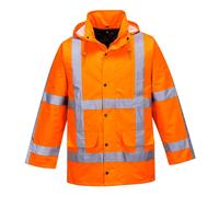 RWS Hi-Vis Winter Traffic Jacket | Quilted High Visibility Jacket RIS 327 TOM